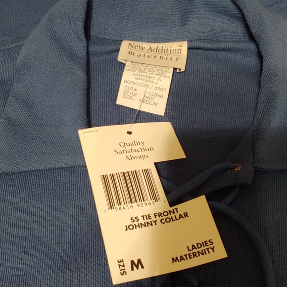 🤰 NWOT New Addition Maternity Top - Picture 6 of 7